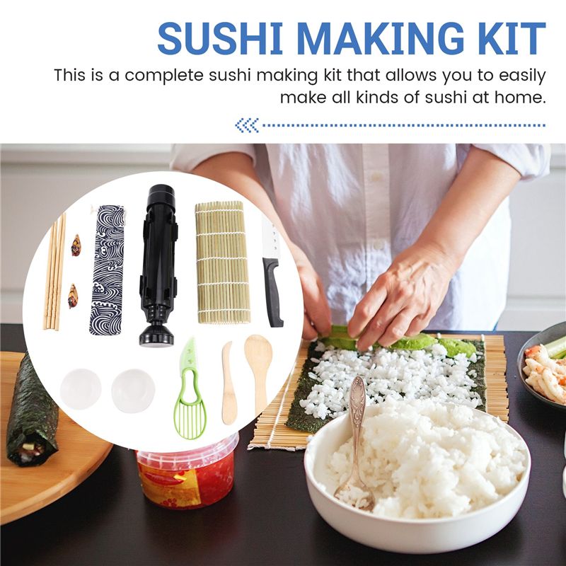 A19F-Sushi Making Kit Japanese - огляд і ціна Sushi Making Kit