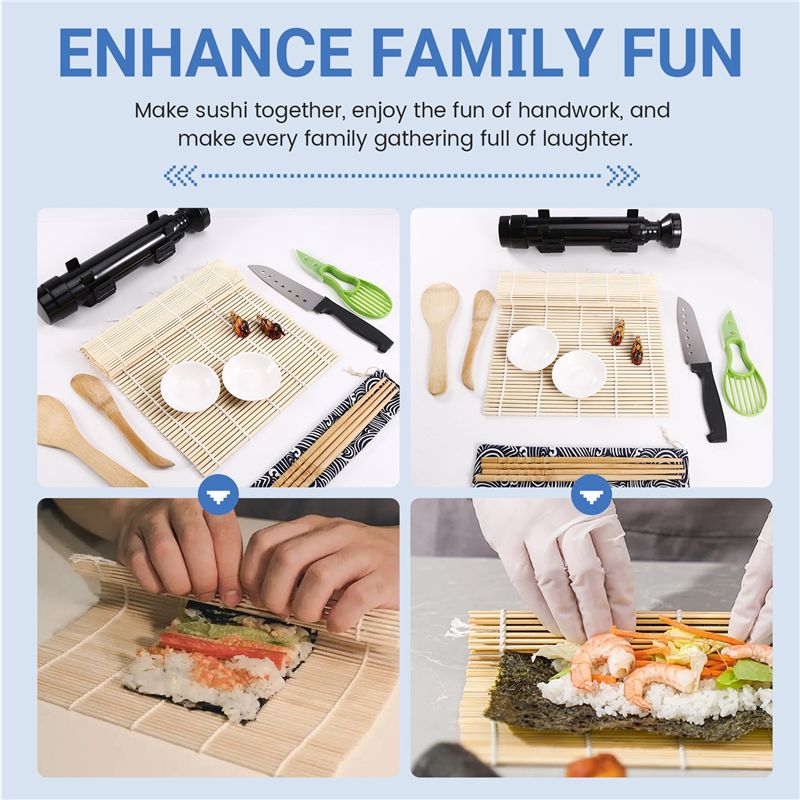 A19F-Sushi Making Kit Japanese - огляд і ціна Sushi Making Kit